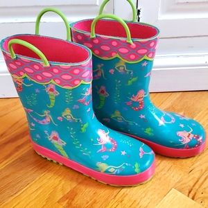 Stephen Joseph Mermaid Rain Boots
